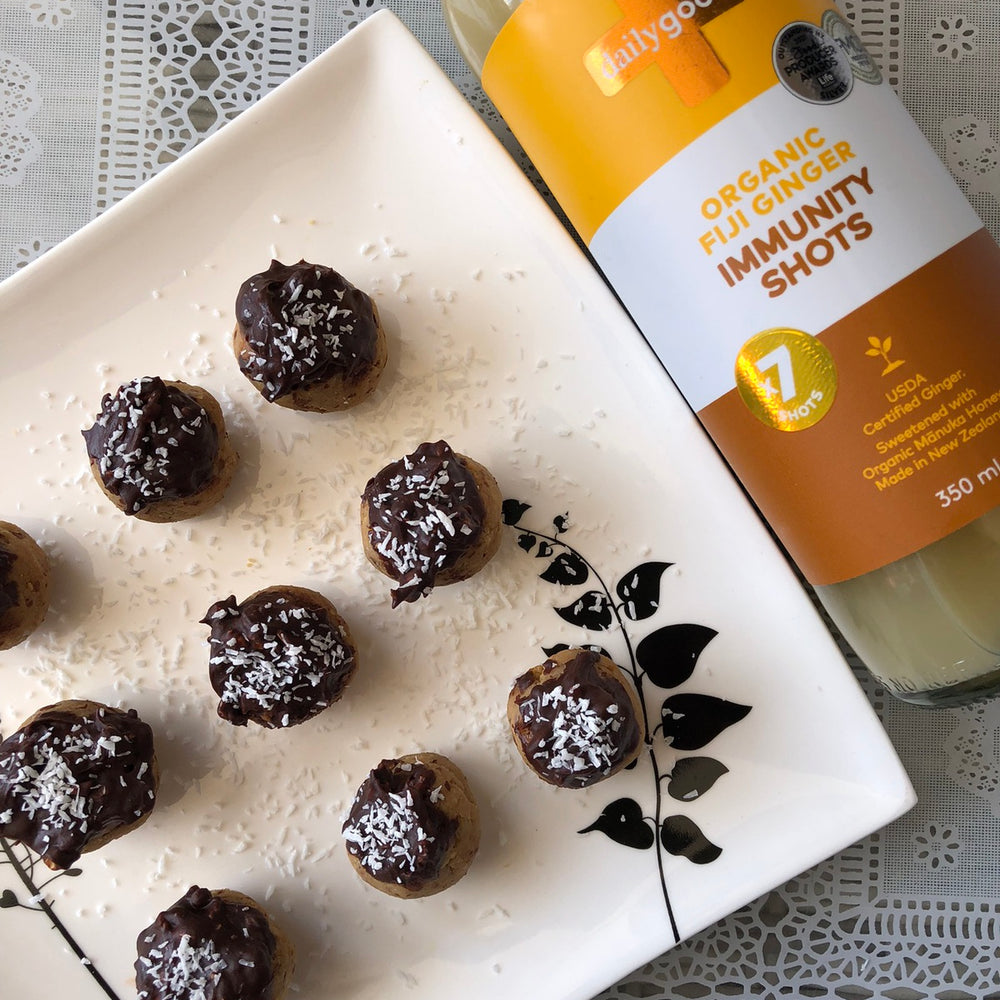 Gingernut Immunity Bliss Balls