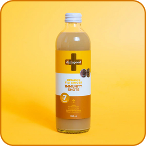 Bottle of Ginger Daily Good Immunity shots 